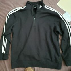 Adidas mens Med athletic  Heavy cotton fleece top