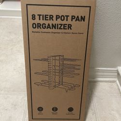 8 Tier Pot Pan Organizer