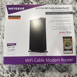 Netgear AC1750 WiFi Cable Modem 680mbps