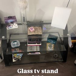 Glass Tv Stand