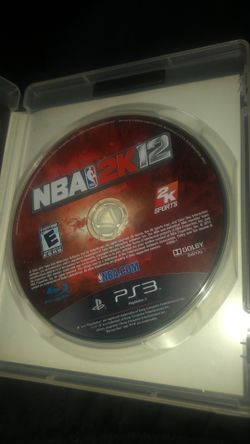 NBA 2k 12 ps3