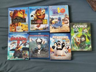 Disney DVD Bundle Kids Cartoons