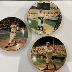 Baseball Legends Collector Plates