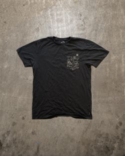 BILLABONG POCKET GRAPHIC T-SHIRT BLACK M