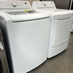 LG Washer And Gas Dryer Top Loader