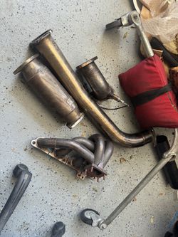 Sr20det hot side parts - manifold, elbow, test pipe, mid pipe for s13 s14 or s15