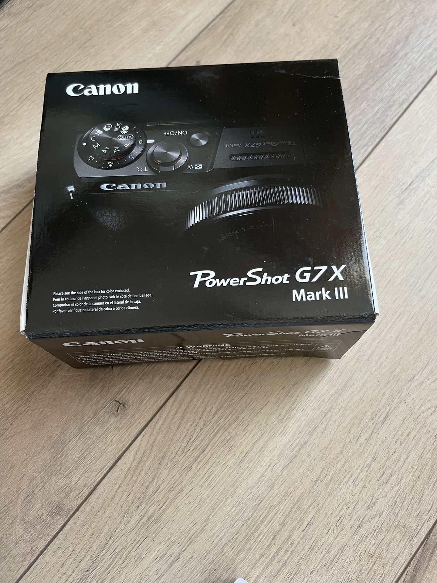 BRAND NEW Canon Powershot G7X Mark III
