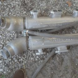 350 Chevy Small Block Marine Manifold 