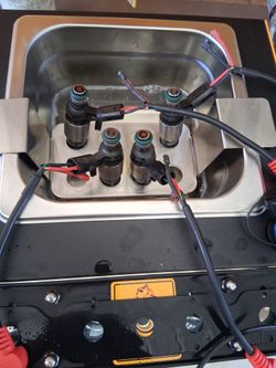 Injector cleaning & flow testing