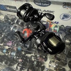 Abu Garcia Revo X  And Revo X-W Casting Reels. 