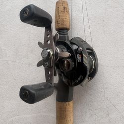 Abu Garcia Revo SX11 Left Hand Retrieve Reel With St Croix Rod Spooled With Braid
