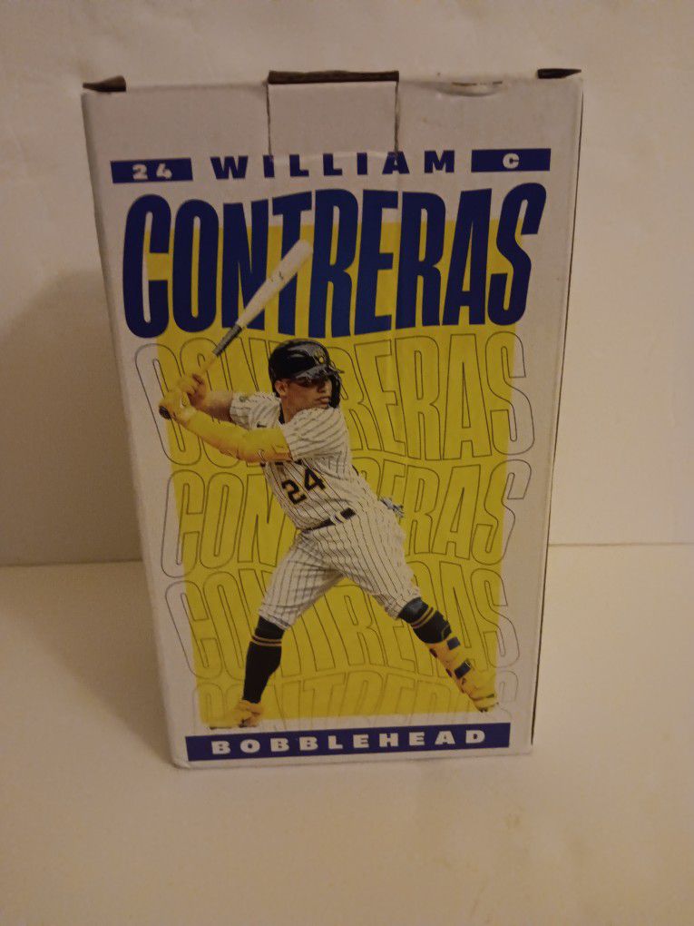  WIlliam Contreras Milwaukee Brewers Bobblehead 