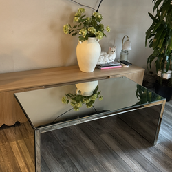 Mirrored coffee table