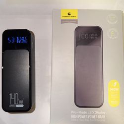 Power Bank 27000mAh with 140w USB-C