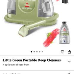 BISSELL Little Green Multi-Purpose Portable Carpet and Upholstery Cleaner