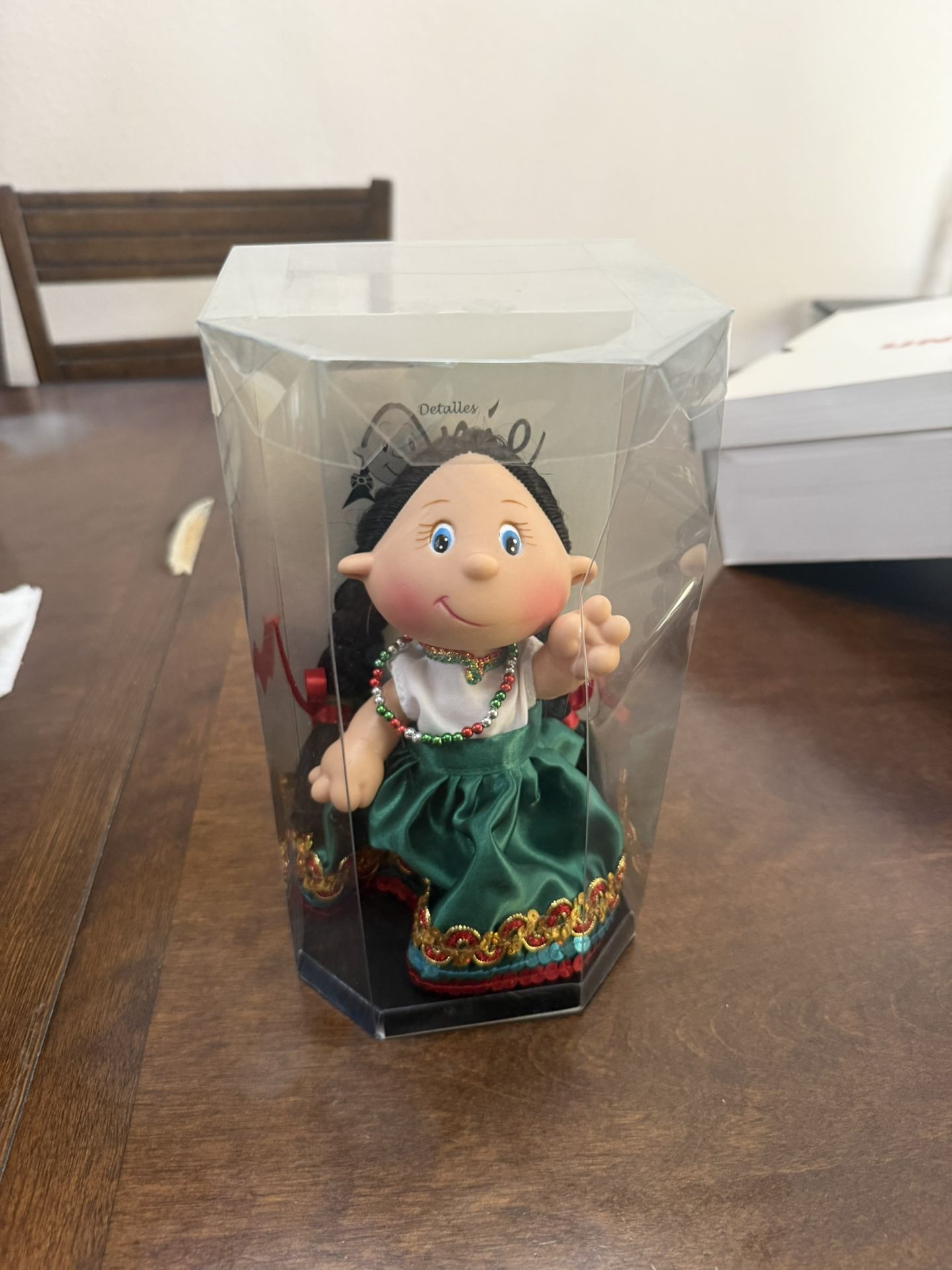 Mexican Doll, China Poblana Colorful Dress Souvenir Travel
