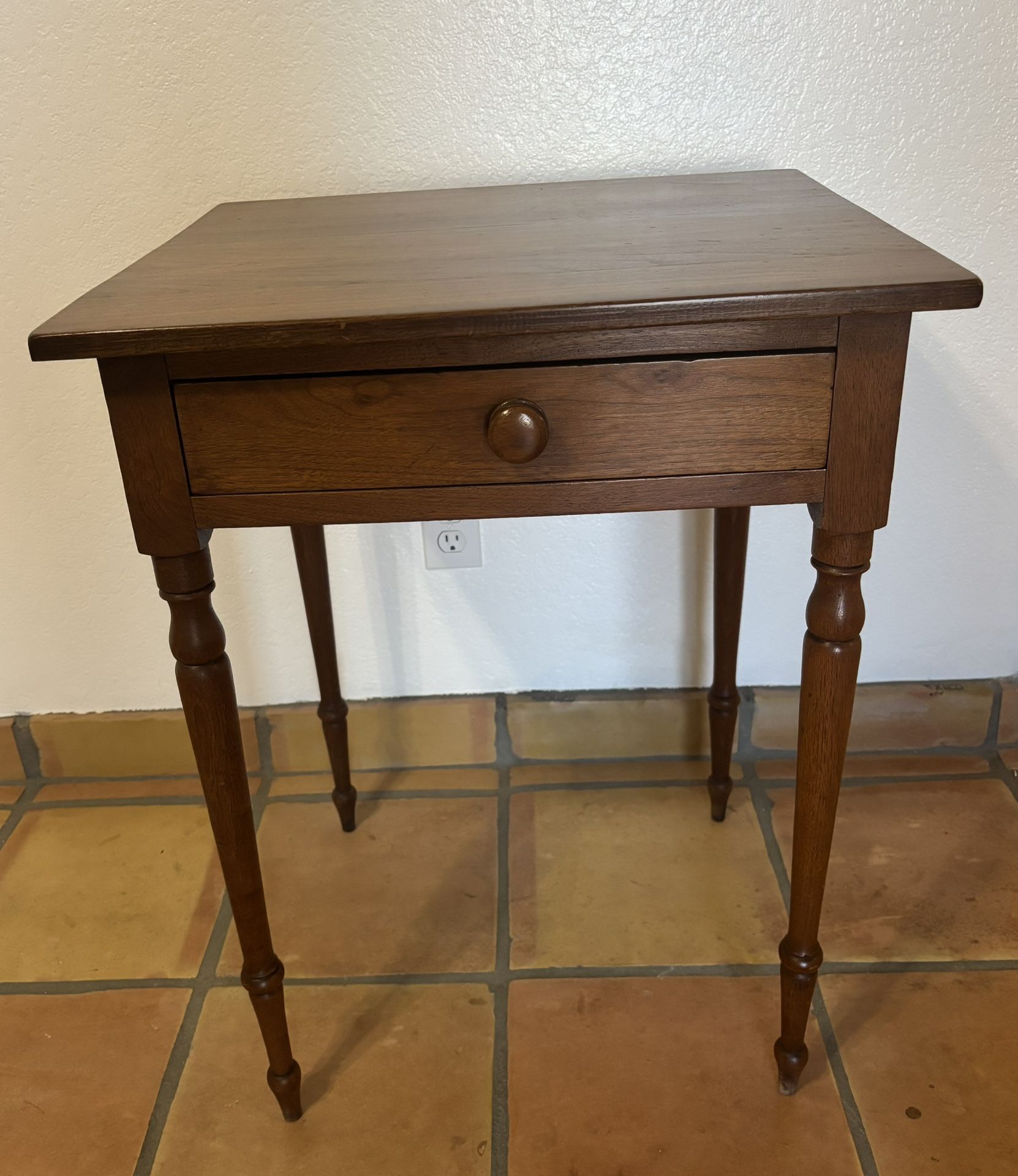 Antique Side Table Nightstand