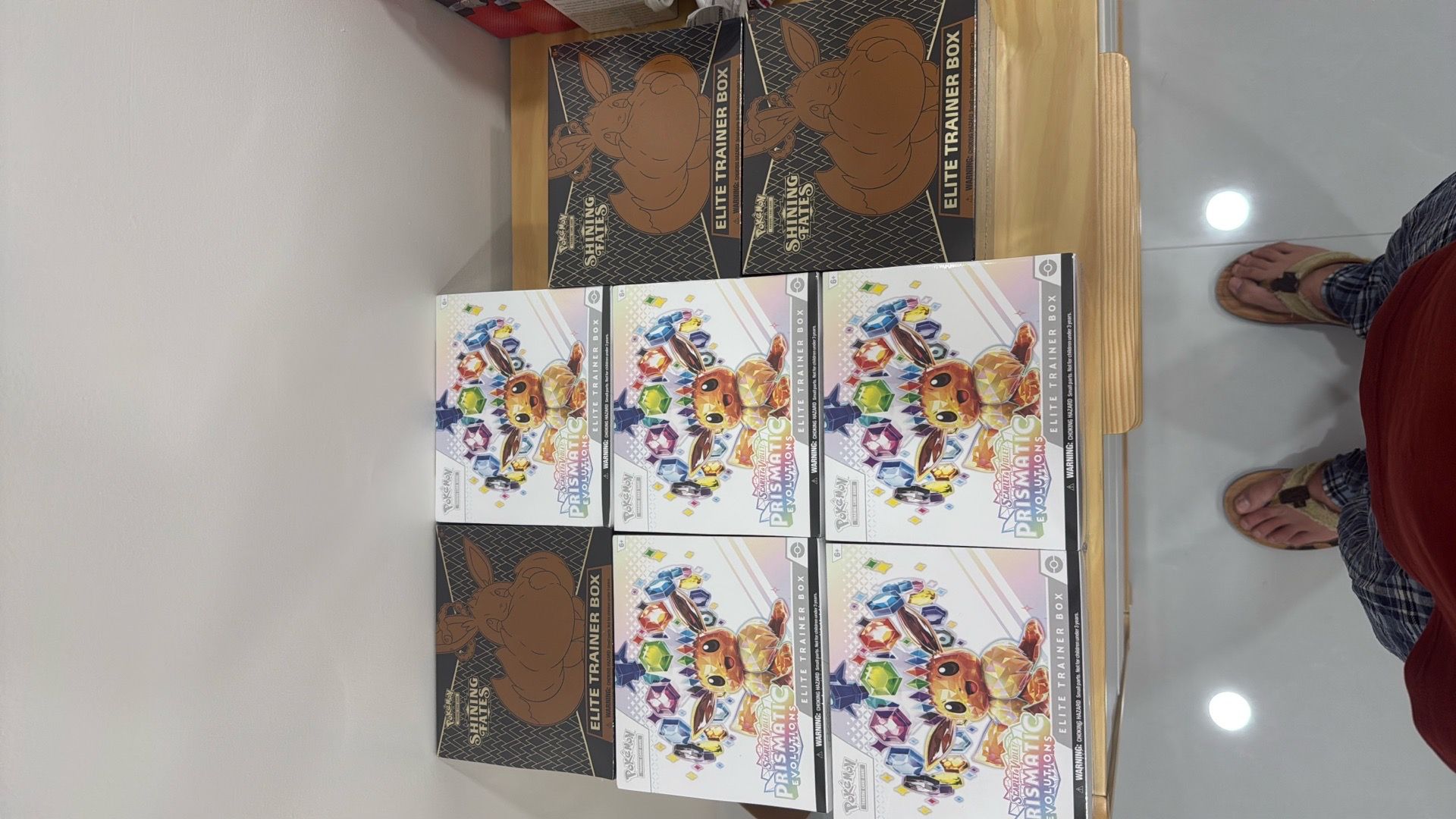 Pokemon Scarlet & Violet Prismatic Evolution and Shining Fates