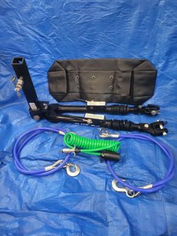 Blue Ox 10K Tow Bar With D-Ring Adapters