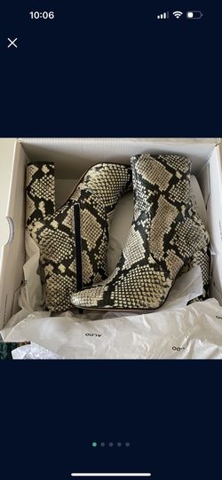 Women booties/boots - ALDO Snake Print