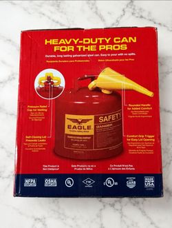 Eagle 5 gallon steel can
