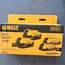Dewalt 4 Pack Battery