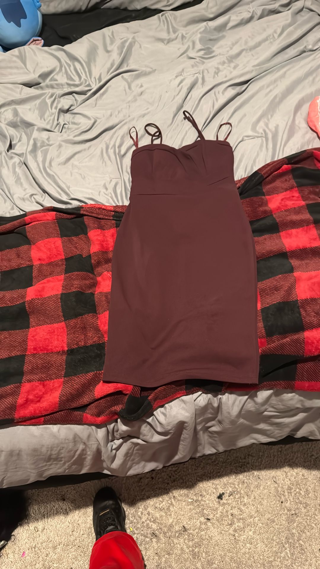 Purple dress