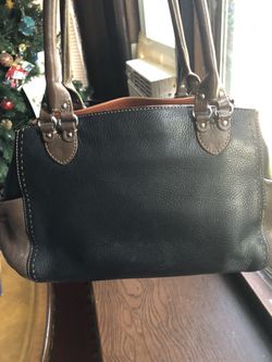Cole Hanne Two Tone Leather Bag