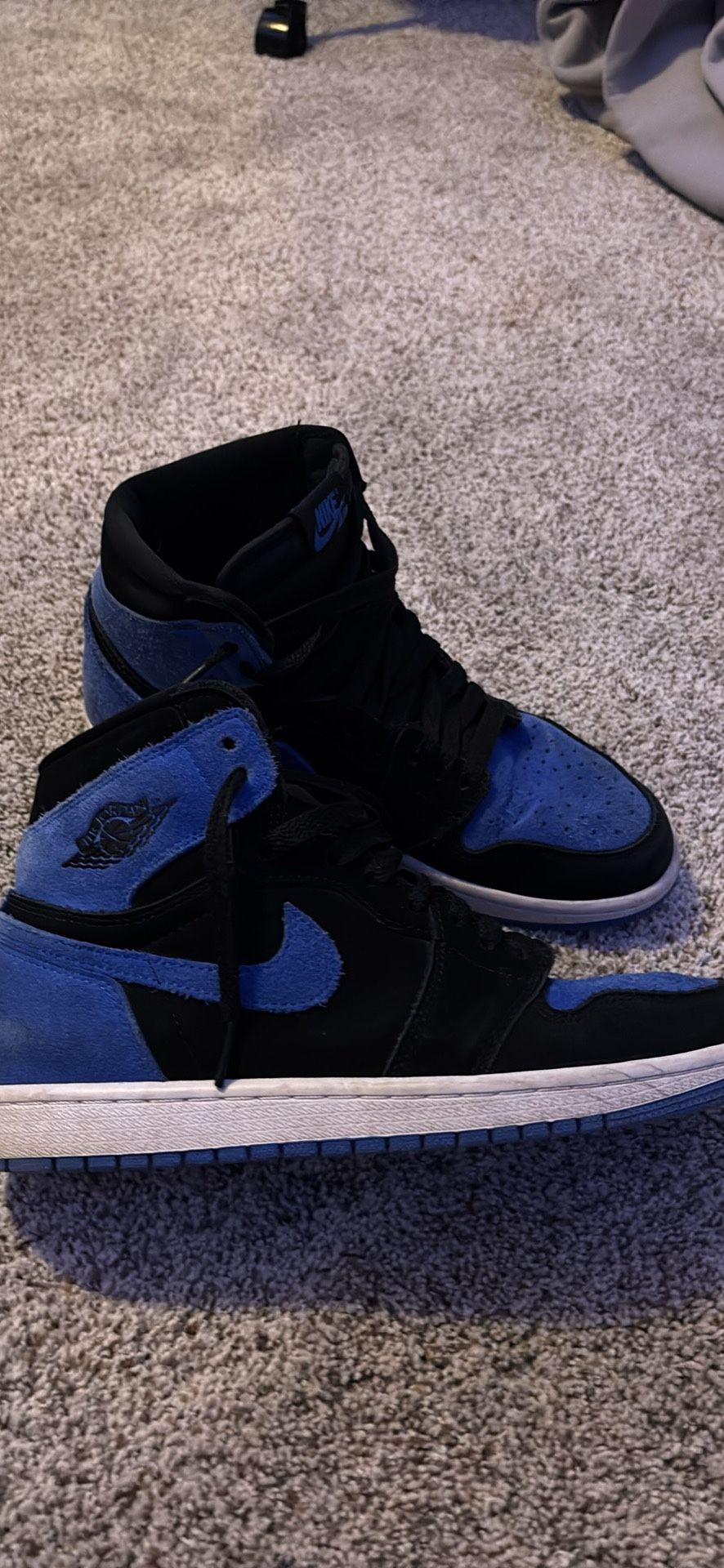 blue air jordan 1