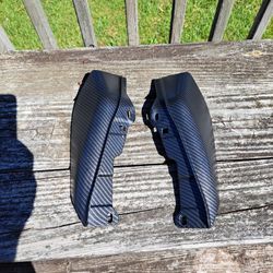 Harley-Davidson mid frame air deflectors