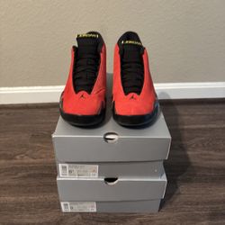 Air Jordan 14 Retro ‘Ferrari’ Size 8.5M & 9M 