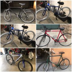 Mountain bikes message me for prices