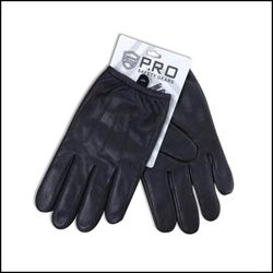 New Men Black  Police Leather Tactical Duty Search Gloves  Gloves 