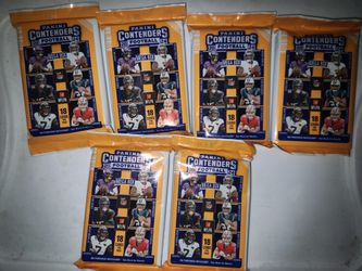 2024 Panini Contenders NFL Football Fat Packs, Factory Sealed!🏈🏈 Of 6  Lot 