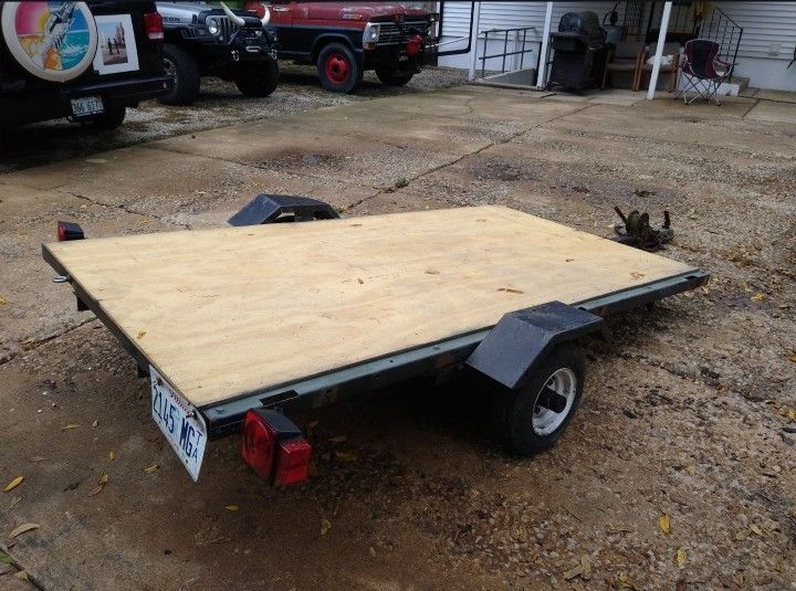 Flat Bed Trailer 8' X 4',3"