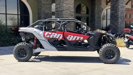 2025 Can-Am™ Maverick X3 Max Rs Turbo Rr Fiery Red & Hyper Silv
