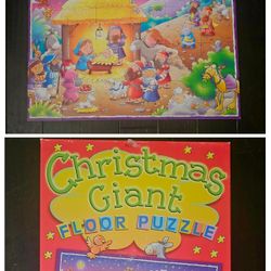 Christmas Giant Floor Puzzle 32 Pieces