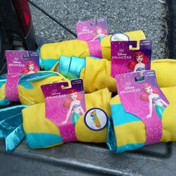 Disney Princess Little Mermaid Hooded Towel