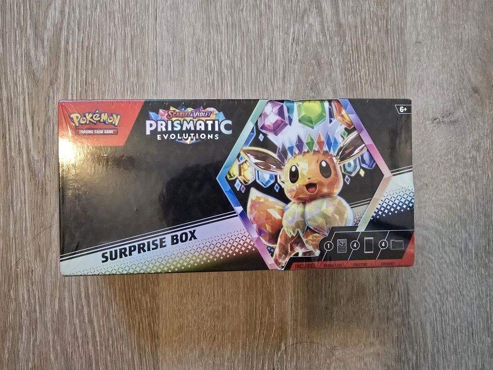 Prismatic Evolutions Surprise Box
