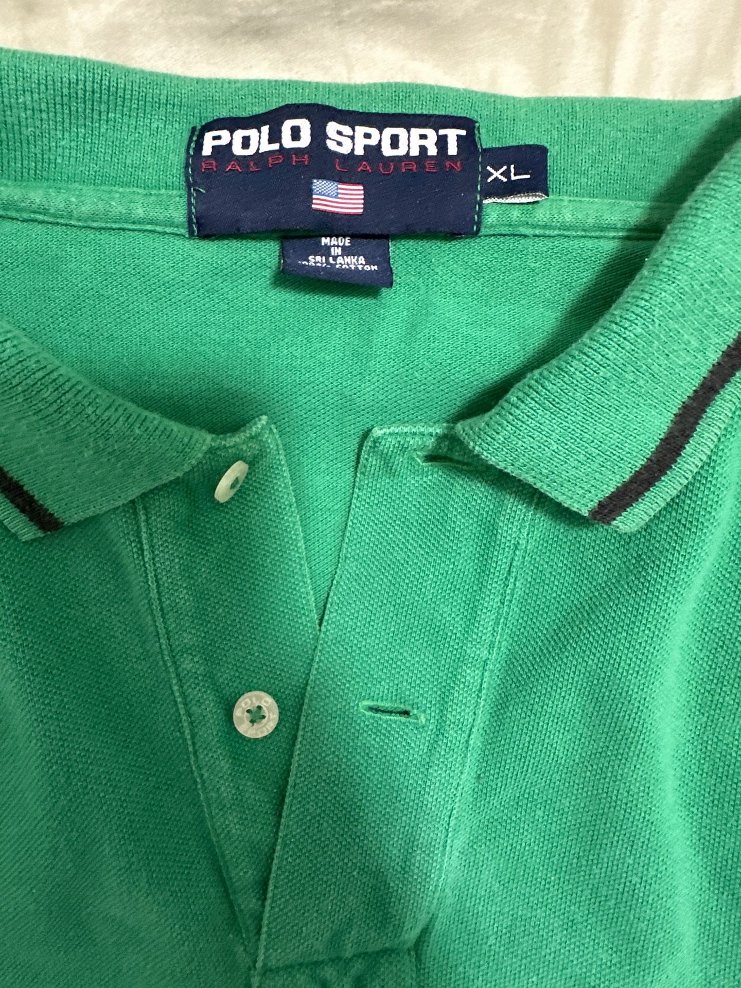 Vintage Polo Sport Polo XL Green