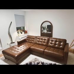 Leather Couch