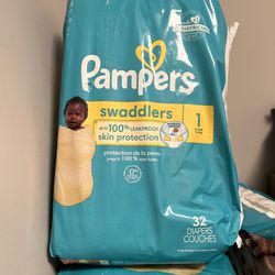 Pampers Swaddlers 32 Count