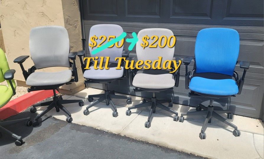 Steelcase Leap V2 Office Desk Gaming Chairs