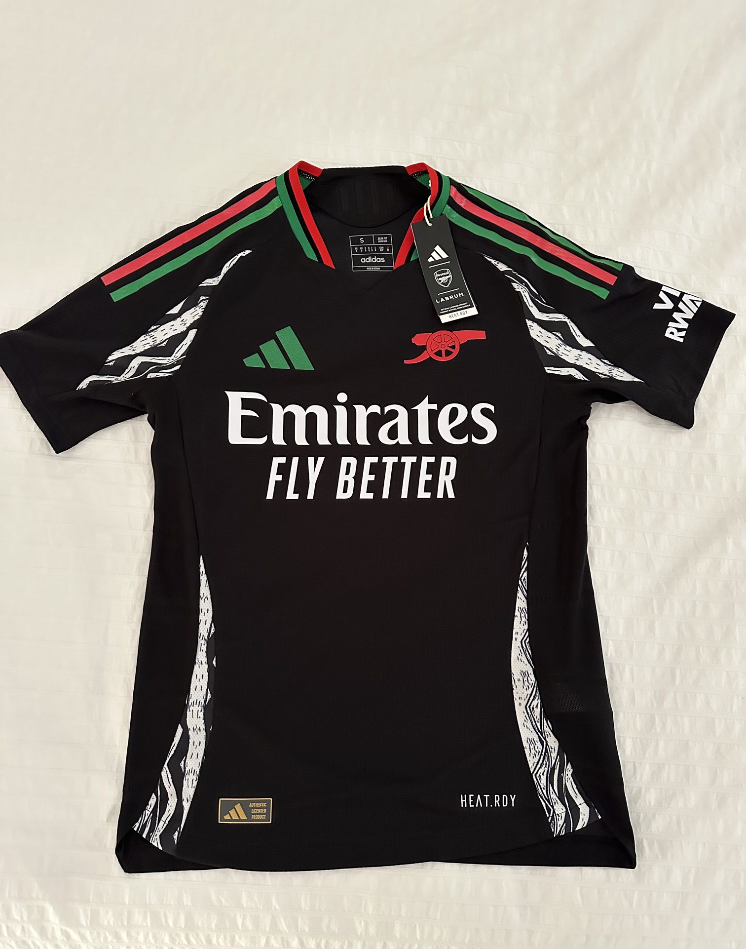 Arsenal Adidas 2024/2025 Authentic Away Jersey