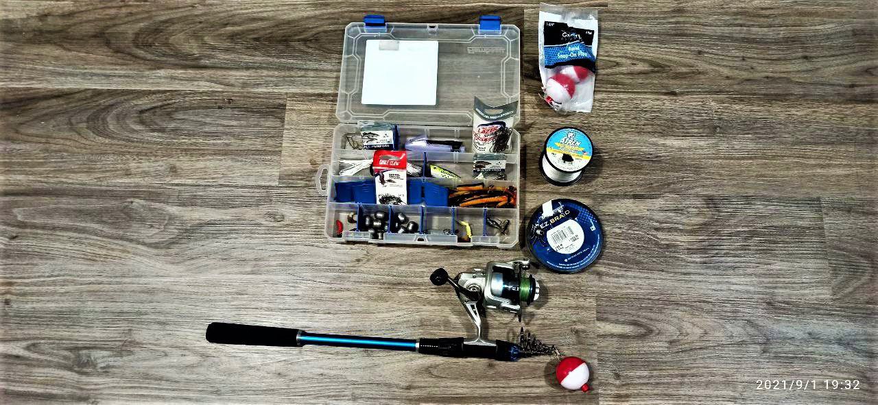 Kalex Telescopic Fishing Kit & Combo