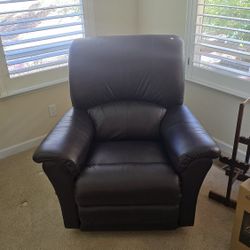 Lazy Boy Leather Recliner 