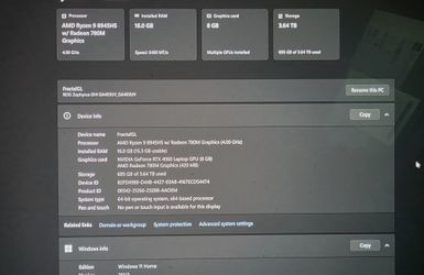 2024 ASUS ROG Zephyrus G14 (GA403UV) - Ryzen 9 / RTX 4060 / 3K OLED / Upgraded 4TB NVMe