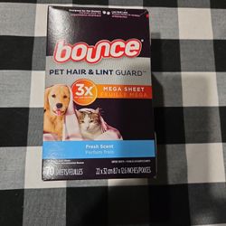 Bounce Dryer Sheets 