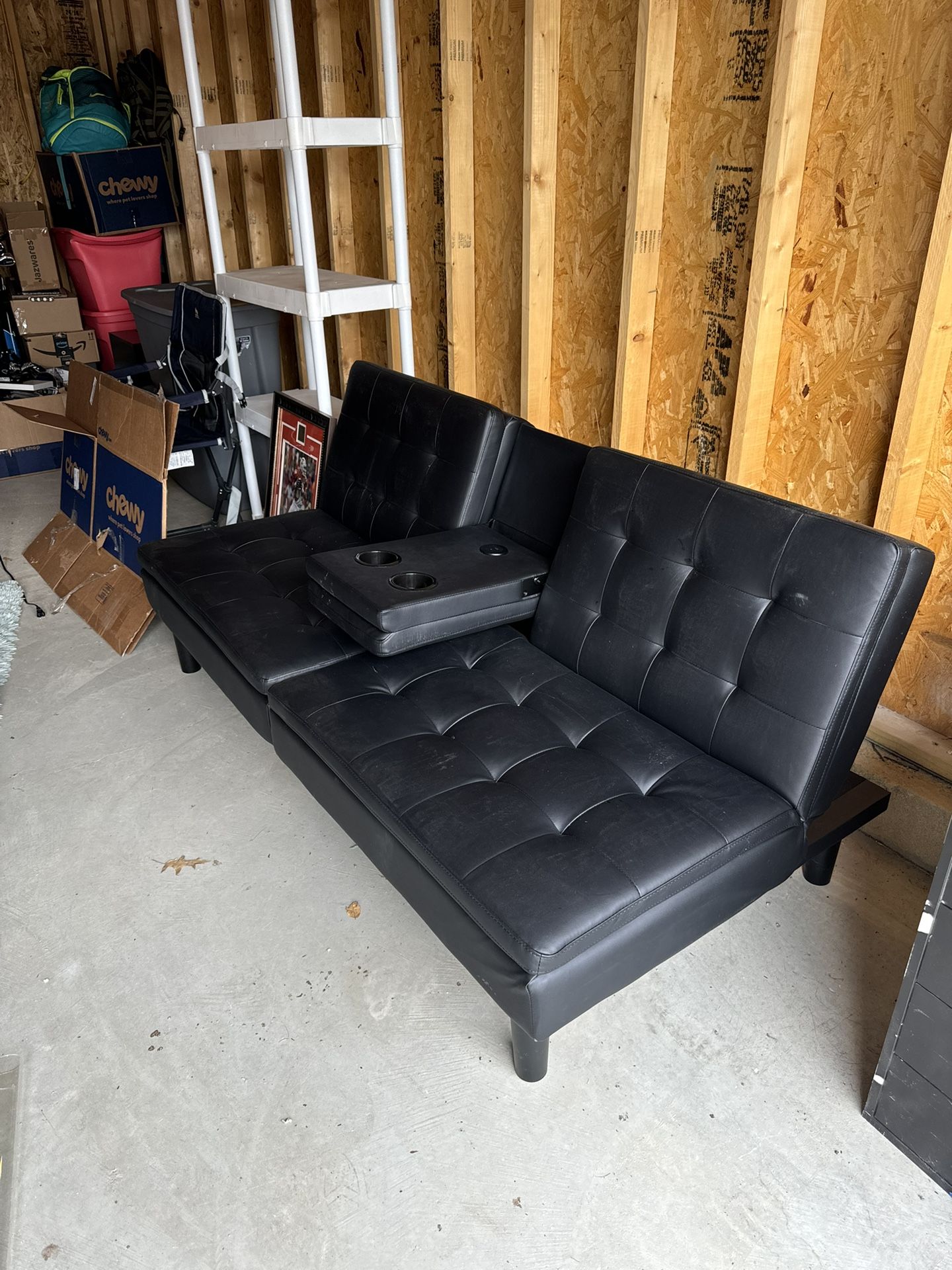 Leather Futon