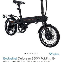 Electric Bike Delorean